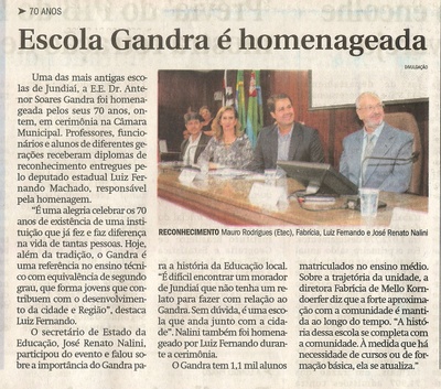  JJ - 19/02/16 - pg 7 - Cidades - Escola Gandra é homenageada.