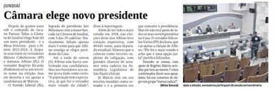 Câmara elege novo presidente