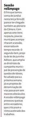 Sessão relâmpago