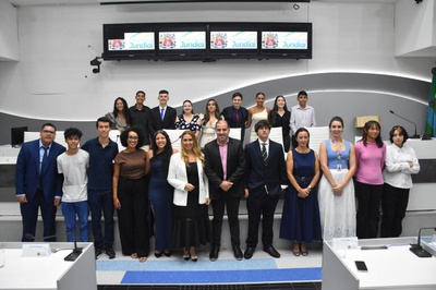 Câmara de Jundiaí empossa 7ª Legislatura do Parlamento Jovem