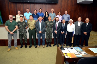 Câmara recebe o General de Brigada Carlos Alberto Dahmer