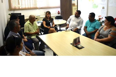Moradores do Novo Horizonte se reúnem com superintendente da FUMAS