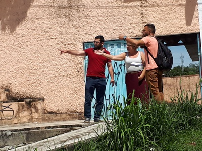 Vereador Faouaz visita escola estadual Deolinda Copelli e reforça pedido por manutenção